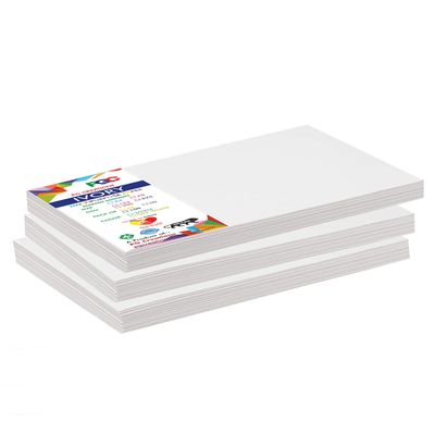 PG Creations A3 Size, 25 Sheets, Ivory Drawing Sheets, 300 GSM Premium Artist Paper for Professional Sketching & Mandalas, Smooth Finish Heavyweight Mixed Media Sheets, 16.5x11.7 Inch, White
