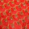 Dulhan 1 Pc Gold Hook and Multicolor Funda Satin Silk Worked Thali Cover/Thaal Posh Pooja Thali Cloth for Wedding, janmashtmi, Prasad Plate, ganpati, Navratri, Diwali, Festivals (18 x 18 inch, Red) view 3