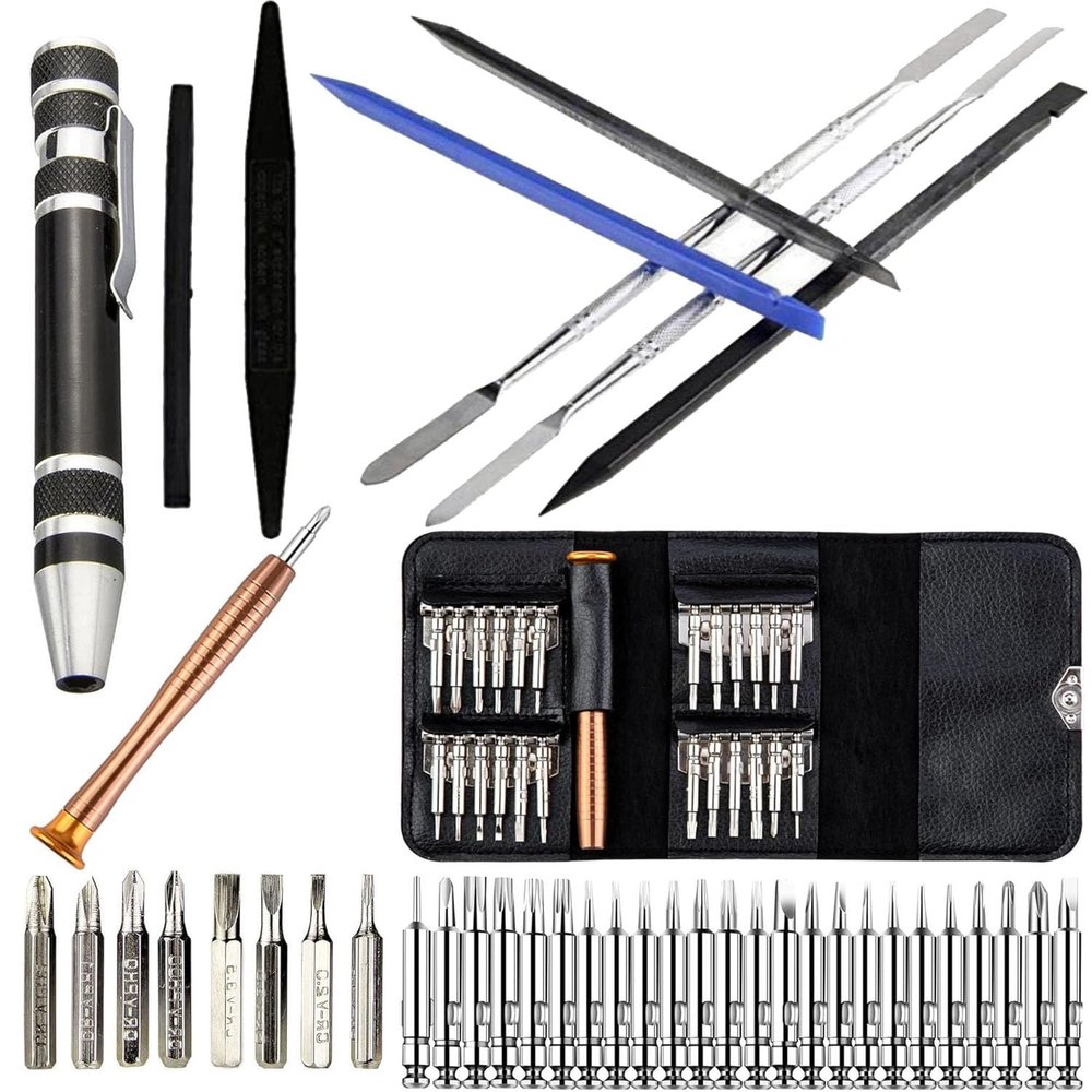 DIY Crafts Opening Tools Metal, Design No # 2, 8 in 1 Repair Set Opening Tools Metal Spudger Disassemble Phone Tablet DIYcrafts Mobile Gadget (Opening Tools Metal, Design No # 2)
