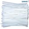 GLOBOMOTIVE Teeth Grip Nylon Self Locking Cable Ties, White (200 mm x 4.8 MM, 8 inch, Pack of 500) - Heavy Duty Strong Zip Wire Fastener Organizer Tie view 3
