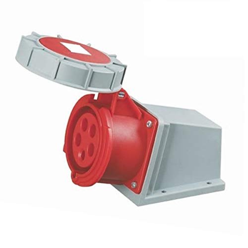 POWER N PACK Wall Mounted Socket (PW02S) - IP67,16A, 415V, 6h, 5Pin