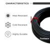 Trustware Cloth Drying Rope Wire - Clothing Line for Hanging Clothes | Combo of 3 | 22 M Clothesline, Clip Hooks 10 Pcs & 1 Multipurpose Cutter | Heavy Gauge| Rust Proof | No Sagging. view 3