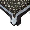 ZITIN Brown Flower Printed Dining Table Cover for 6 Seater Size 54 * 78 Inches (White Lace) view 4