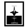 Good Hope Inception Minimal Black Framed Poster for Room and Office Inception poster, Inception Poster Framed Hollywood Movies Posters Frame (10 Inch X 13 Inch, Multi Color) view 1