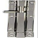 Prop It Up (Aligarh Made Locks and Hardware) Stainless Steel Extra Heavy Tower Bolt/Door Latch 4 Inch (9mm) SS and Chorme Finish - Set of 10