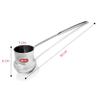 Kitchen Expert Silver Stainless Steel Water Dispenser Ladle/Loti 250 ml | Water Pouring Dispenser Steel Glass Lota | Tumbler Lotha for Matka | Steel Water Jug with Handle 250 ml view 3
