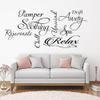 Gadgets Wrap Vinyl Words Art Collage Wall Decor Spa Decals Beauty Salon Wall Stickers - AG20-DRP-6807 view 1