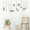 Gadgets Wrap Vinyl Controllers Gaming Wall Decal Gamer Set Game Wall Stickers - Ag20-Drp-6765 (56 Cm X 120 Cm X 0.4 Cm, Multicolor) view 1