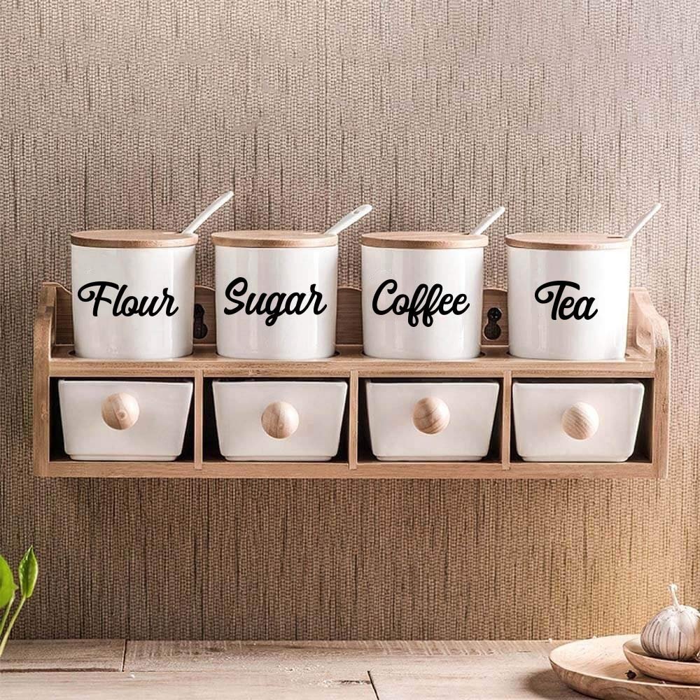 Gadgets WRAP Vinyl Seasoning Box Ceramic Mug Stickers (AG20-DRP-01, Multicolour)