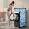 Stylista Washing Machine Cover Suitable for Samsung 6 kg WF600B0BTWQ Front Load Printed Pattern view 3