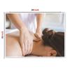 Anne Print Solutions Body Massage Spa and Salon Gumming Vinyl Self Adhesive Sticker (Without Frame) for Spa Wall Decor Beauty Salon Vinyl Pack of 1 Pcs Size 24* Inch X 18* Inch* Multicolour view 2