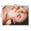 Anne Print Solutions Face Therapy Spa and Salon Gumming Vinyl Self Adhesive Sticker (Without Frame) Pack of 1 Pcs Size 24* Inch X 18* Inch* Multicolour view 2
