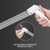 New Ware ABS PVC Health Faucet Gun for Bathroom and Toilet, White Handheld Jet Spray for Hygiene and Cleaning (Pack of 1) view 3