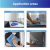 Scotch-Brite 3M High Performance Microfiber Cleaning Cloth - 300 GSM, Lint & Scratch Free, Multi Use for Glass, Metal, Wood, Superior Stain Removal Wipe Cloth 40 cm X 40 cm (Blue, Packs of 5) view 4