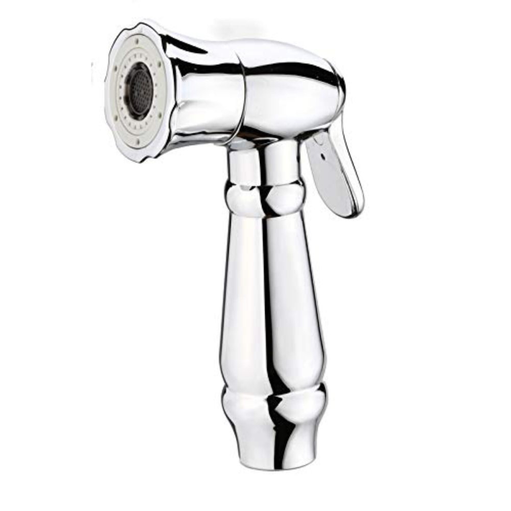 NEW WARE Florence ABS Health Faucet Gun | Chrome Finish Handheld Jet Spray for Bathroom & Toilet | Pack of 1