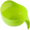 Denique Plastic Rice Fruits Vegetable Noodles Pasta Washing Bowl and Strainer for Storing and Straining (Multi Colour) (1) view 3