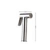 NEW WARE Opera Health Faucet Set - Brass-Chrome Finish, 1 Meter CP SS Hose Pipe, Wall Mount Stand - Bathroom/Toilet view 3