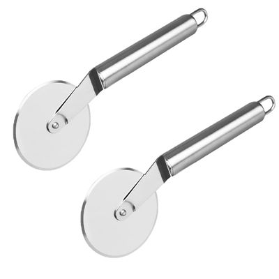Oc9 Stainless Steel Pizza Cutter/Slicer(Pack of 2) for Kitchen Tool