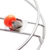 Stainless Steel Gas Cylinder Trolley, Gas Stand,LPG Stand with 4 Wheels Silver view 2
