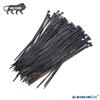 GLOBOMOTIVE Teeth Grip Nylon Self Locking Cable Ties, Black (200 mm x 3.6 mm,8 inch, Pack of 500) - Heavy Duty Strong Zip Wire Fastener Organizer Tie view 3