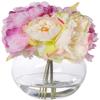 Decent Glass Terrarium Glass Bubble Bowl, Fish Bowl, Rose Bowl - Glass Round Vase, Events, Decorating, Home Decor, or Office Decor (7inch) Clear view 2