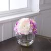Decent Glass Terrarium Glass Bubble Bowl, Fish Bowl, Rose Bowl - Glass Round Vase, Events, Decorating, Home Decor, or Office Decor (7inch) Clear view 3