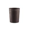 Polyset Eden Plastic Light Weight, Modern Designed Step-On Dustbin (Brown , 24.1 x 24.1 x 29.5 Centimetres). view 1