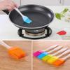 Smart Tools Silicone Non-Sticky Spatula and Oil Brush Reusable Kitchen Set for Cooking, Multicolor (Set of 2) view 2