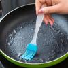Smart Tools Silicone Non-Sticky Spatula and Oil Brush Reusable Kitchen Set for Cooking, Multicolor (Set of 2) view 3