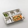 VRCT 5 in 1 Round Extra Deep Compartment Divided Stainless Steel Plate/Thali - Set of (2) view 4