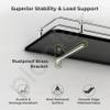Plantex Premium Black Glass Shelf for Bathroom/Kitchen/Living Room - Bathroom Accessories (Polished 15x6 - Pack of 1) view 4