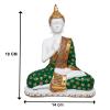 ascension  Sitting Buddha Idol Statue Showpiece for Home & Office Decor Car Dashboard Idol Figurine Showpiece Sculpture Hindu Gift Handcrafted Beautiful Buddha view 2