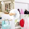 ZURATO Self Adhesive Wooden Hooks (Pack of 3) | Heavy Duty Wall Hooks | Waterproof, 4kg Load | Wood Hooks for Bathroom, Kitchen, Bedroom, Door & Wall Mount Hanging view 3