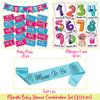 Wobbox Marathi Baby Shower Decoration Items| Baby Shower Ceremony Photo Booth Props for Photoshoot, Baby Shower Banner& Mom to Be Sash with Milestone Card, Godh Bharai Ceremony Decoration Kit-(FP257) view 2