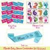 Wobbox Marathi Baby Shower Decoration Items| Baby Shower Ceremony Photo Booth Props for Photoshoot, Milestone Crad& Mom to Be Sash, Godh Bharai Ceremony Decoration Kit-(FP709) view 2