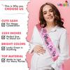 Wobbox Marathi Baby Shower Decoration Items| Baby Shower Ceremony Photo Booth Props for Photoshoot, Milestone Crad& Mom to Be Sash, Godh Bharai Ceremony Decoration Kit-(FP708) view 3