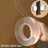 ISAN Nano Tape 36mm Double sided Transparent Washable Reusable GEL Tape Width 36mm (1.5" Approx) x 3m Length (1 Pc.) view 4