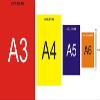 IMPRINT Red, Purple,White,Grey,Pink,Peach Color Card Stock in A4 Size 230 GSM Thick Each of 20 Sheets view 4