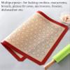 SYGA 1 Pieces Reusable Silicone Non-Stick Cookies Baking Mats for Moulds and Rolls, for Making Bread, Cakes, Macaroni, Buns and Loaves(Beige) view 4