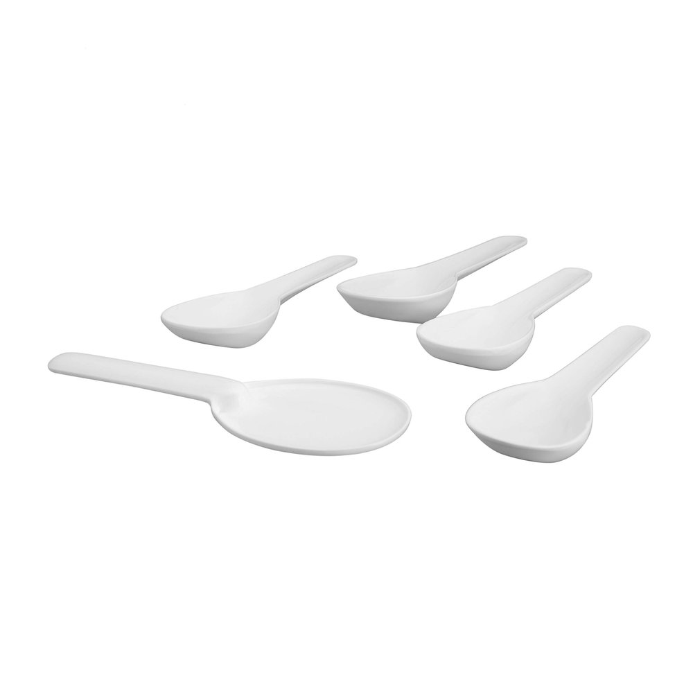 1 Rice Spoon and 4 Serving Spoon
