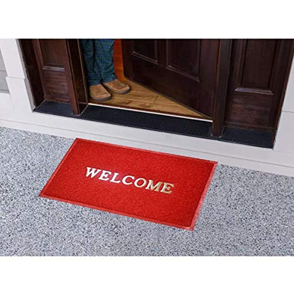MATS Avenue All Purpose Soft Cushion Door MAT 45X75 cm with Beautiful Welcome Theme