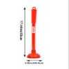 Homfine Multi-Functional Unblock Drain Cleaning Suction Plunger for Kitchen Sink, Toilet, Bathroom (1Pc, Rubber, Color May Vary) view 2