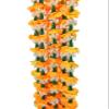 AFARZA; CHOICE GOOD FEEL GOOD Door Hanging Artificial Flower Toran Garland Ladi for Home Decoration (Mogra Mango) - Pack of 4 Strings view 1