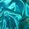 Bini Solid Fabrics Turquoise Silky Satin Dress Fabric Plain Satin Material 44/45" Width, Slik & Shiny Fabrics (2 Meter) view 1