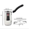 JEE ALTO Stainless Steel Tea Coffee Warmer Pot with Handle and Stainless Steel Gas/Stove Stand_470ML view 2