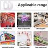 ISAN Double Sided Tissue Tape Width 8mm (1/3" Approx) X Length 50 Meters (6 Pcs) for Crafting, Scrapbooking, Gift Wrapping, DIY projects view 3