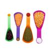 INKULTURE Plastic 4 Pcs Double Side Backing Measuring Cups & Spoons Set (Multicolor) view 4