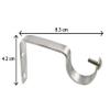 Madhuli Stainless Steel Curtain Finial with Brackets - Pack of 6 view 3