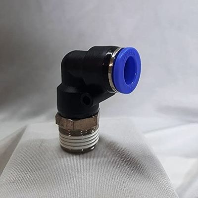 Mercury Pneumatic Push Type Male Elbow Size: 1/8" X 08 MM OD (Pack of 10)