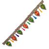 Ascension  2 Leaf Welcome Design Stone Pearl Traditional Subh Labh Art Handmade Door Bandarwal toran for Home Door Home Dcor Hangings Decoration view 2